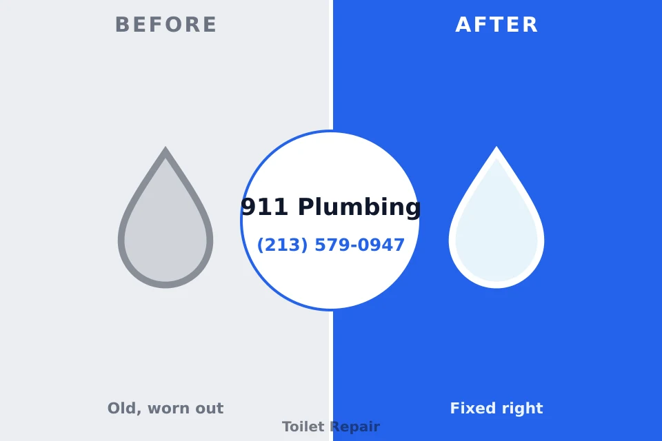 Before and after: plumbing company Clarendon, AR